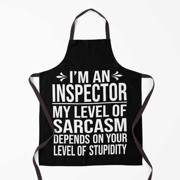 Item preview, inspector saying funny inspector gift designed and sold by alaechamlal.