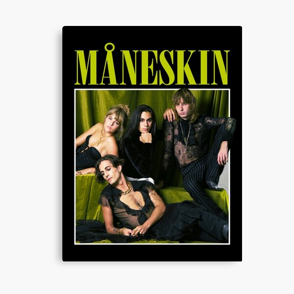 MANESKIN Måneskin merchandising Canvas Print