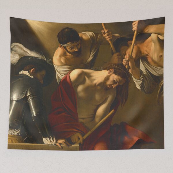 Item preview, Caravaggio The Crowning with Thorns designed and sold by JDesigningMO.