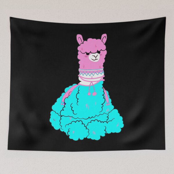 Item preview, Subtle Transgender Llama. Transgender llama. Transgender alpaca designed and sold by tiredandbored.