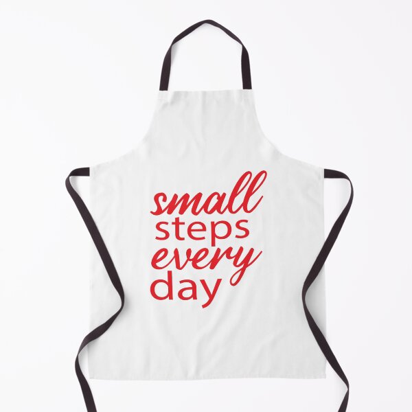 Item preview, small steps every day, motivational quote design designed and sold by adjamine.