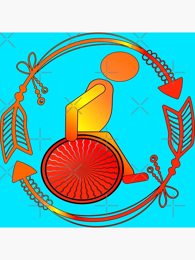 "Wheelchair WHEELCHAIR USERS" Poster for Sale by minimalartstory