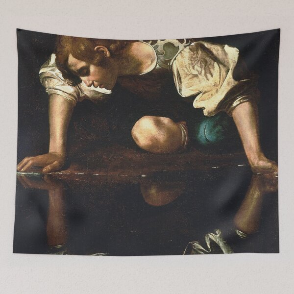 Item preview, Michelangelo Merisi Da Caravaggio Narcissus designed and sold by JDesigningMO.