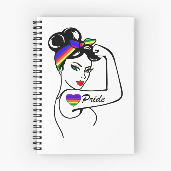 Aperçu de l'œuvre Rosie LGBTQ Fierté Conception créée et vendue par JellyAF.
