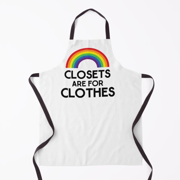 Item preview, Closets are for Clothes LGBTQ Pride Design designed and sold by JellyAF.