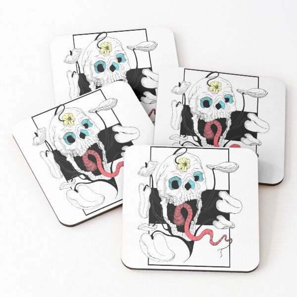 Item preview, Skull and Lily designed and sold by DaemonDoodle.