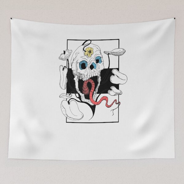 Item preview, Skull and Lily designed and sold by DaemonDoodle.