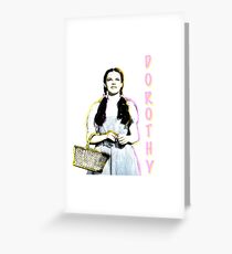 Retro Dorothy Grußkarte