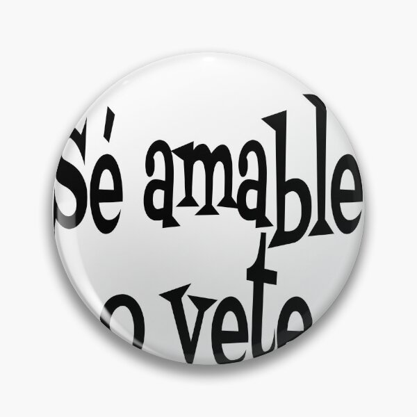 Item preview, Se amable o vete designed and sold by magicdecor.
