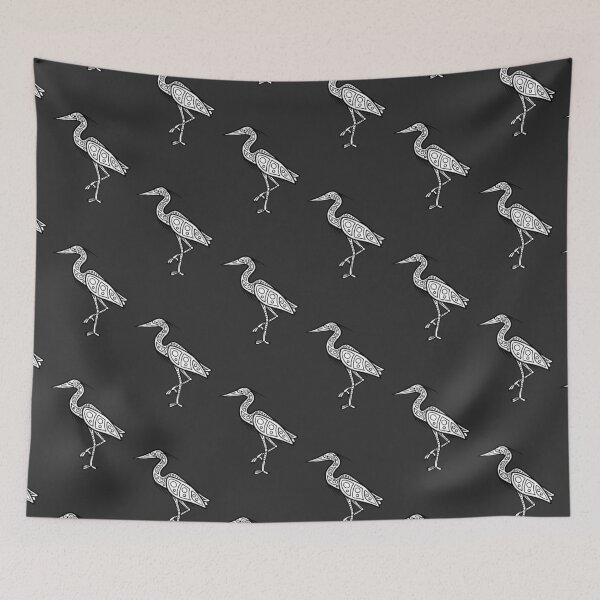 Item preview, Native Inspired Great Blue Heron designed and sold by DahlisCrafter.