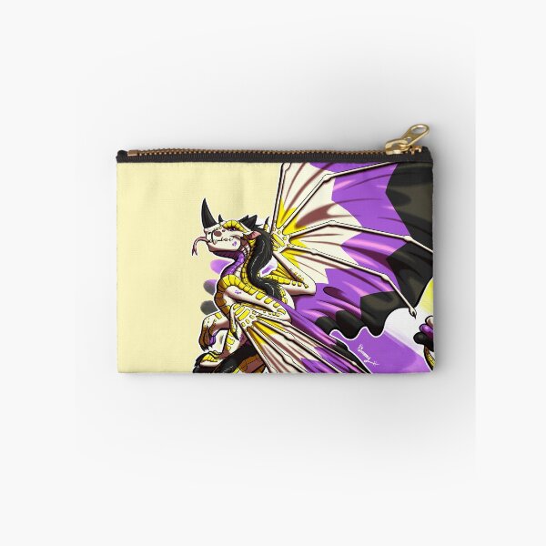 Item preview, Nonbinary Pride Dragon designed and sold by Kimberly Holbrook Arts.