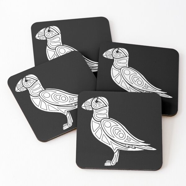 Item preview, Native Inspired Horned Puffin designed and sold by DahlisCrafter.
