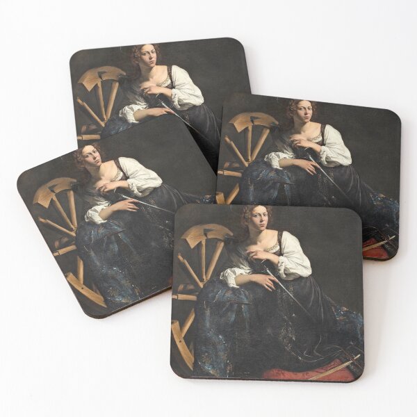 Item preview, Saint Catherine Of Alexandria By Caravaggio designed and sold by JDesigningMO.