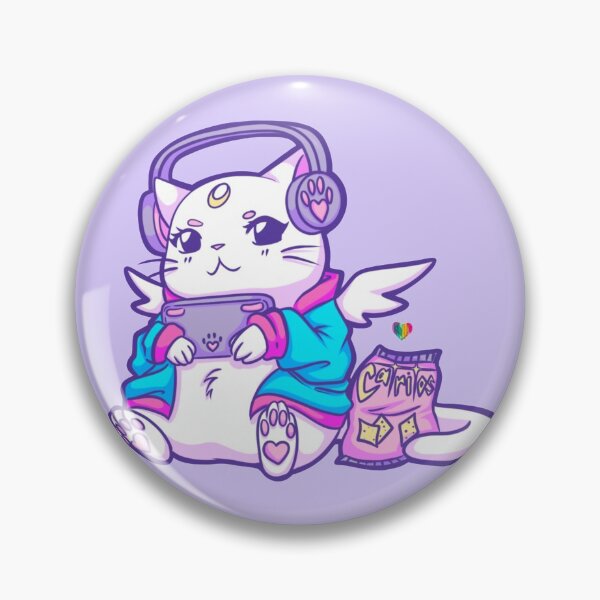 Item preview, Gamer cat  designed and sold by Kayla Dingess.