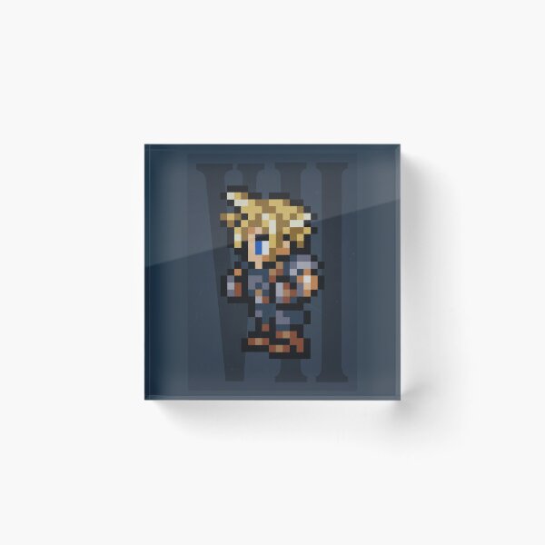 Item preview, Final Fantasy VII - Cloud Sprite designed and sold by SpriteZone.