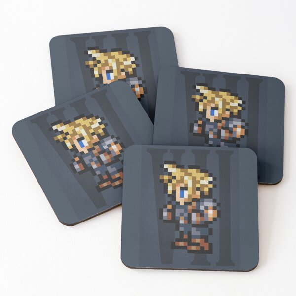 Item preview, Final Fantasy VII - Cloud Sprite designed and sold by SpriteZone.