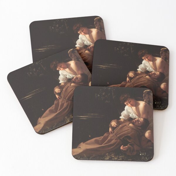 Item preview, Michelangelo Merisi Da Caravaggio Saint Francis Of Assisi In Ecstasy designed and sold by JDesigningMO.