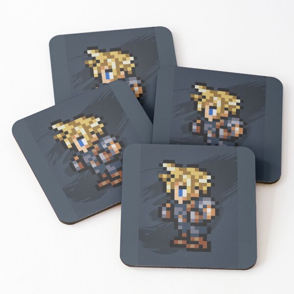 Item preview, Final Fantasy VII - Cloud Sprite designed and sold by SpriteZone.