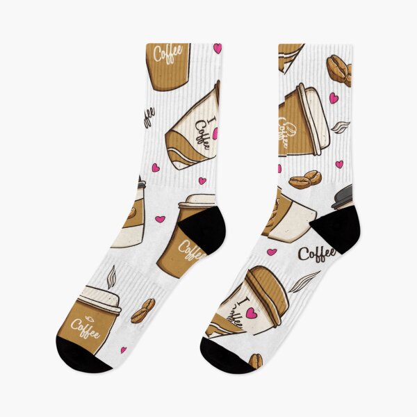 Item preview, I Heart Coffee Pattern designed and sold by StoneColdMovies.