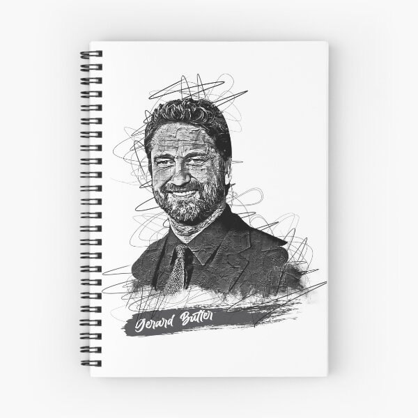 Item preview, Gerard Butler Abstract Sketch Art, Gerard Butler designed and sold by graphic-genie.