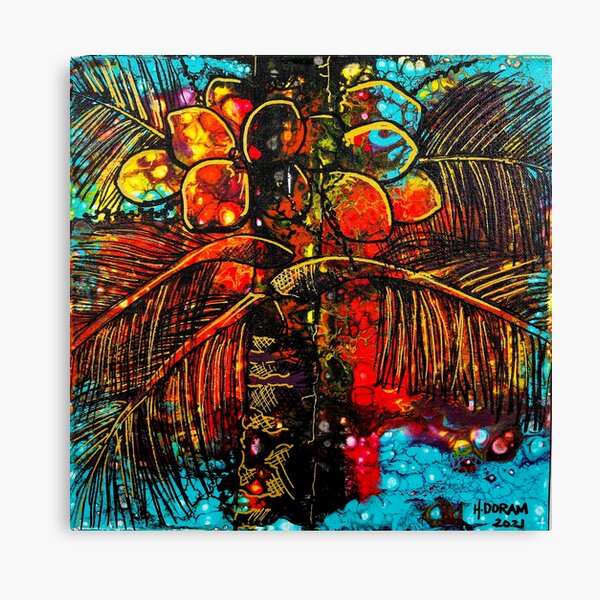 My Caribbean Aesthetic Series - Going Coconuts Canvas Print