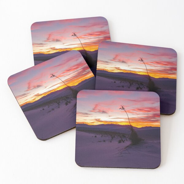 Item preview, Sunset at White Sands National Park designed and sold by HootenannyPhoto.