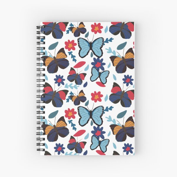 Item preview, Butterfly spiral notebook and journals designed and sold by artbymjohnston.