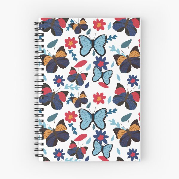 Item preview, Butterfly spiral notebook and journals designed and sold by artbymjohnston.