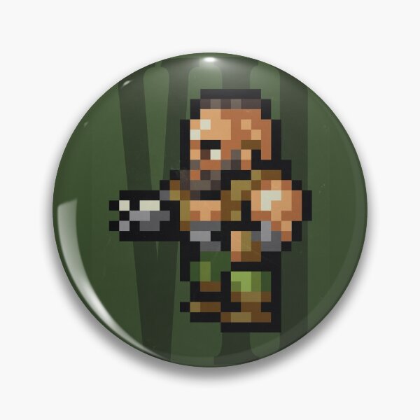 Item preview, Final Fantasy VII - Barret Sprite designed and sold by SpriteZone.