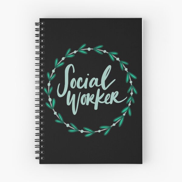 Item preview, Social worker floral wreath designed and sold by Cedarrue.