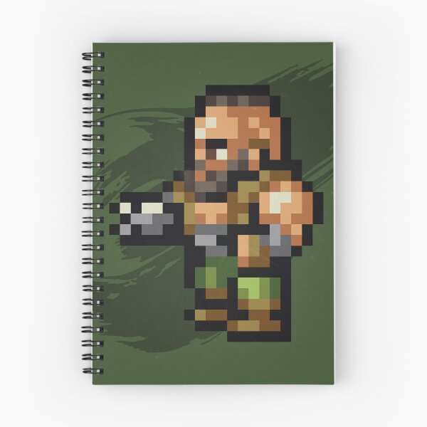 Item preview, Final Fantasy VII - Barret Sprite designed and sold by SpriteZone.