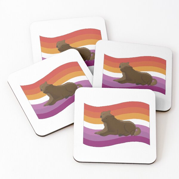Item preview, Lesbian Pride Brown Wolves designed and sold by MBach528.
