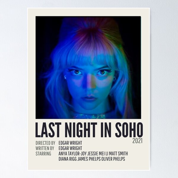 Item preview, last night in soho (2021) designed and sold by therookiestore.
