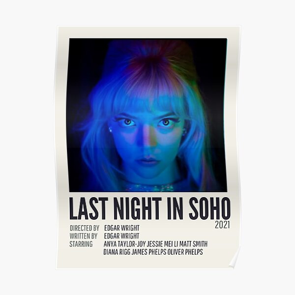 Last Night In Soho Posters | Redbubble