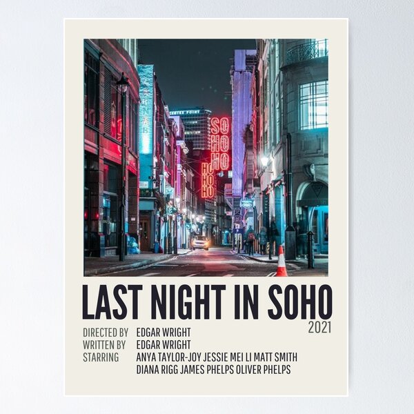 Item preview, last night in soho (2021)  designed and sold by therookiestore.