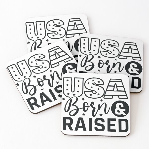 Item preview, USA, Born & Raised designed and sold by SasKloset.