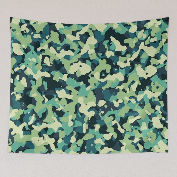 Item preview, military camouflage- blue designed and sold by baheeya.