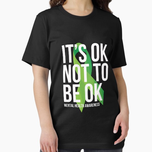 Item preview, It'S Ok Not To Be Ok Mental Health Awareness Ribbon L Sleeve designed and sold by learkemili.