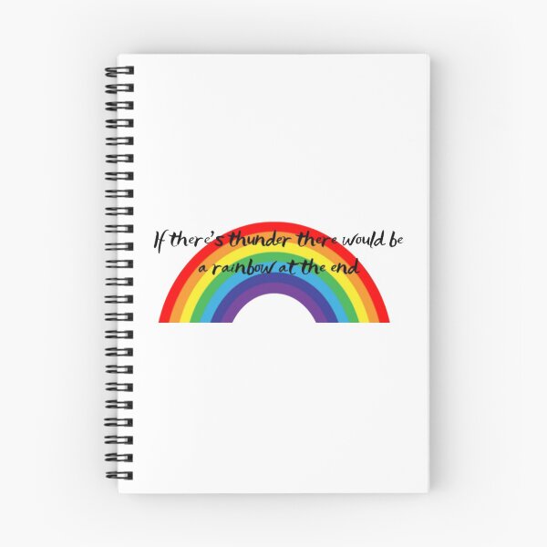 Item preview, If there's thunder there would be a rainbow at the end. designed and sold by sketchsabel.
