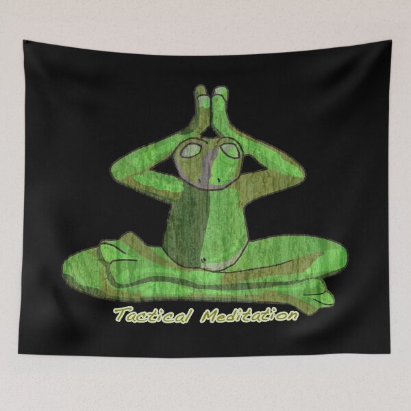 Item preview, Tactical Meditation Camo Frog designed and sold by janraydesigns.