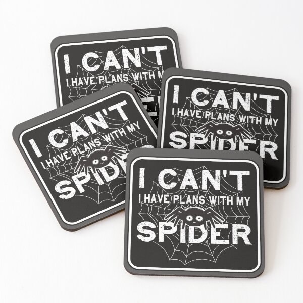 Item preview, I Can't I Have Plans with My Spider designed and sold by NoBonesLife.