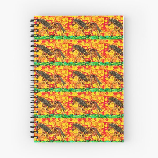 Item preview, Brown Horse on Yellow & Orange Background designed and sold by Adair Sullivan.