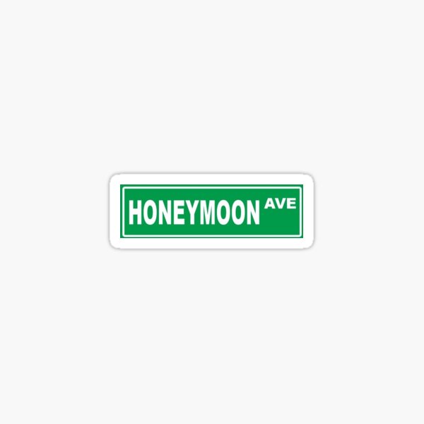 Honeymoon Avenue Sticker