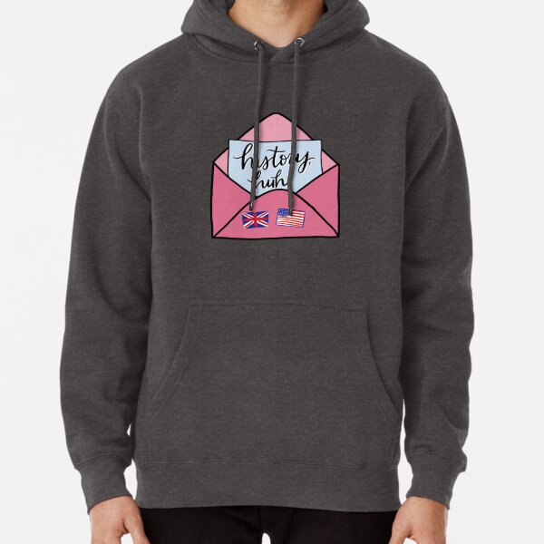 History huh red white and royal blue Pullover Hoodie