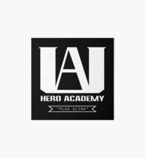 U.A. High Plus Ultra logo - (My Hero Academia, Boku no Hero Academia, BNHA) Art Board