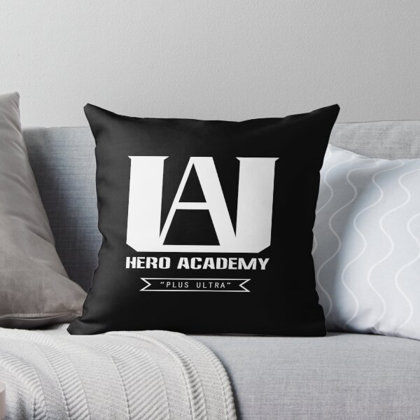 Logo UA High Plus Ultra - (Mon Académie des Héros, Boku no Hero Academia, BNHA) Coussin