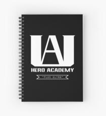 UA High Plus Ultra-Logo - (Mein Held Academia, Boku no Hero Academia, BNHA) Spiralblock