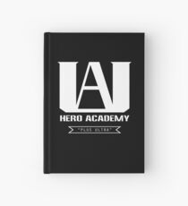 U.A. High Plus Ultra logo - (My Hero Academia, Boku no Hero Academia, BNHA) Hardcover Journal