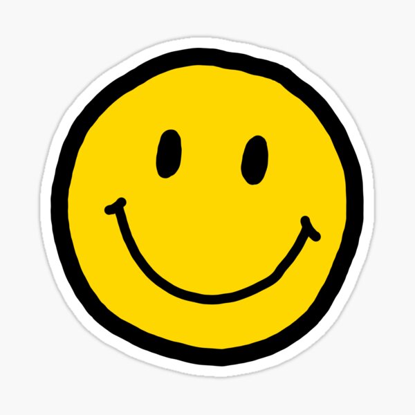  Cyoarket Happy Smile Face Stickers for Kids 50PCS