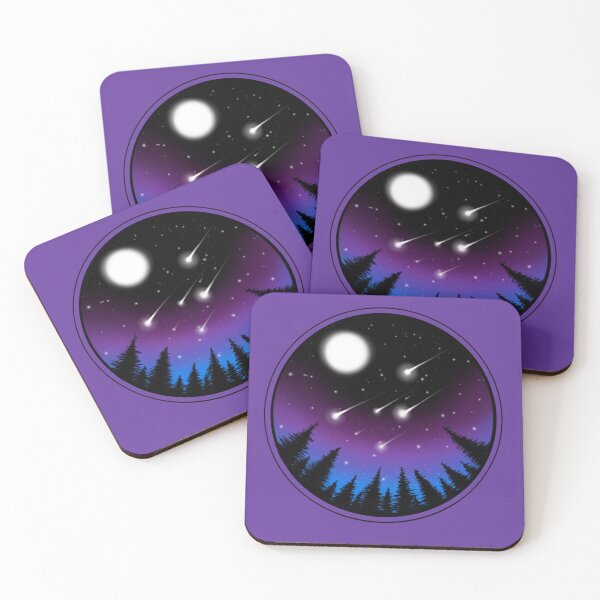 Item preview, starry night in the forest designed and sold by Pequena00.